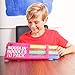 Purple Ladybug 10 Stretchy String Sensory Toys for Anxiety & Stress Relief, BPA & Phthalate Free! Fun Fidget Toys for Kids, Cool Toddler Travel Toys and Office & Desk Toys! Great as Gift for Children!