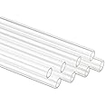 EKWB EK-Loop Acrylic Hard Tube, 12mm OD, 500mm, Clear, 8-Pack