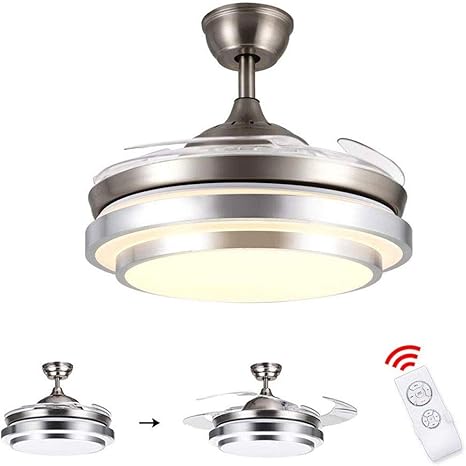 And A Remote Controller With Light Ceiling Fan 36w Led Ceiling
