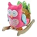 Rockabye Owlivia Pink Owl Rocker, One Size