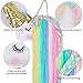 QtGirl Unicorn Hair Bow Holder Organizer for Girls, Hair Clips Storage Organizer Bow Hanger Unicorn Home Decor for Girls Room