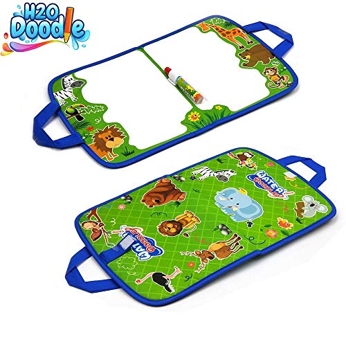 H2o Doodle Water Doodle Mat-Aqua Magic Pad-Road Trip Activities for Kids-Agua Drawing Board- Mat for - //coolthings.us