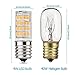 E17 LED Bulb Microwave Oven Light 4 Watt Warm White 3000K dimmable 52x2835SMD AC110-130V (Pack of 2)
