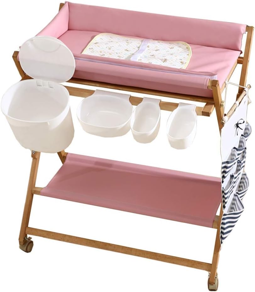 folding changing station