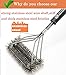 TD OFFER BBQ Grill Brush Cleaner.Best Safe BBQ Tools.Durable & Effective.18 inch Stainless Steel Wire Bristles and Stiff Handle.Great Grill Accessories Gift