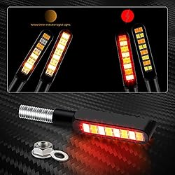 iFunyLED 2PCS Flowing LED Motorcycle Turn Signal