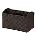Honey-Can-Do OFC-03612 Woven Document Carrying Tote, 14 x 7.75 x 9, Espresso