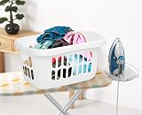 JMS we create smile 60 Litre Laundry Basket Set of 2 Ice White view 6