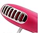ThreeH Portable Mini Personal Fan Handheld USB Rechargeable Bladeless Air Conditioner Mute Electric Built-in Li-ion Battery Powered Desk Cooling Fan H-F015Pink