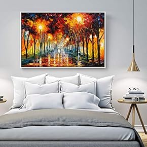 Floating Framed Canvas Wall Art for Living Room, Bedroom Scenery Canvas Prints for Home Decoration Ready to Hang - 16x24 inches