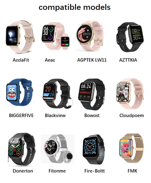 Smart Watch Magnet Charging USB Cables,2pin4mm,Compatible with Soudorv,Cillso,Dafit,Nerunsa,Radley,Reflex active