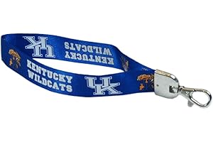PRO SPECIALTIES GROUP NCAA University Of Kentucky Wristlet Lanyard, Blue, One Size