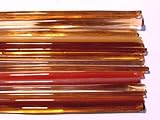 Devardi Glass Lampwork, Beadmaking Glass Rods, COE 104 Mixed Champagnes 1 Lb
