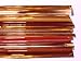Devardi Glass Lampwork, Beadmaking Glass Rods, COE 104 Mixed Champagnes 1 Lb