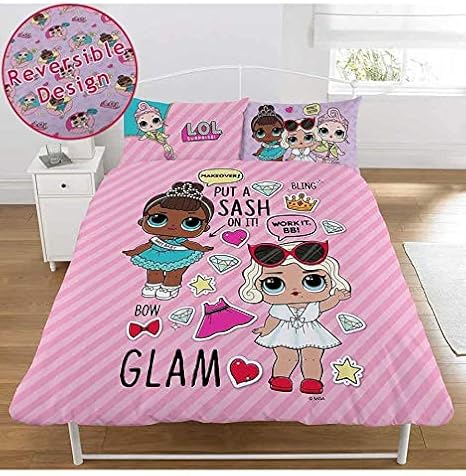 lol surprise doll bed set