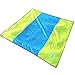 GO! Waterproof Beach/Picnic Blanket Outdoor Mat - 7x7 - Lightweight Compact & Sand Free. Perfect Size for Couples & Families - Made of Ripstop Fabric with Sand Pockets and Corner Loops