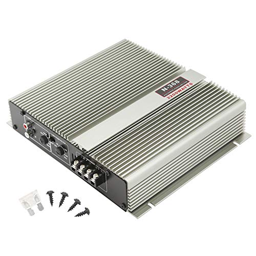 image for YaeCCC N-368 2200W 2 Channel Car Audio Mini Super Bass Sub Woofer Powe