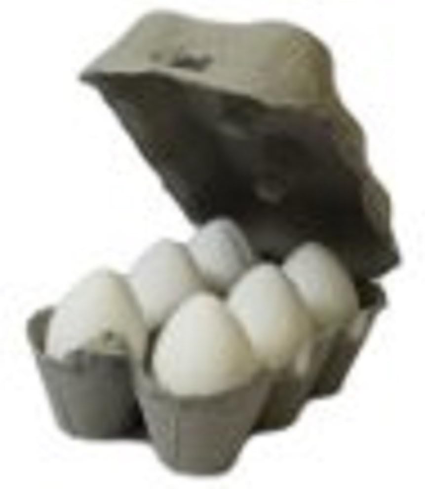 Ancient Wisdom 6 Bath Eggs Coconut White 50gm Relaxing Bath Bombs