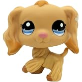 CFCLLBR #1716 Mini Pet Toys Tan Cocker Spaniel Dog Animal Figure