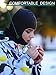 Balaclava - Windproof Ski Mask - Motorcycle Mask Girls & Boys - Winter Helmet Skilling Masks with Long Neck Warmer- Cold Weather Balaclava Hood - Thermal Breathable Fleece - Kids