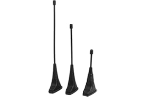 SOURCING MAP uxcell 3pcs Self-Adhesive Dummy Decorative Aerial Antenna for Car Automoblie