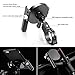 Metal bike phone mount, Doonny Bicycle Handlebar & Motorcycle holder cradle clamp with 360 degree rotation, Universal phone holder upto 4.13
