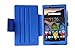 Lenovo TAB3 8 Case, 2016 Lenovo TAB3 A8 8 inch Tablet Model #TB3-850F Slim Folio Stand Protection Case by i-UniK with Bonus Stylus (Blue)