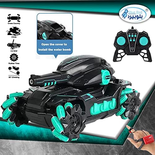 RC Tank Kids Military Truck Car Toys BLUEBIRD Dual Remote