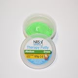 NRS Healthcare Medium Therapy Putty Green 57g Resistance Exercise view 3
