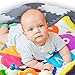 Non-Toxic Baby Play Mat for Infants with Collapsible Fence Edging for Infant Tummy Time and Activity. 48