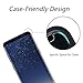 [1PACK]Samsung Galaxy S8 Plus Screen Protector, [HD][Case Friendly][Anti-Fingerprint] Premium Tempered Glass Screen Protector for Samsung Galaxy S8 Plus [Black]