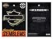 Harley-Davidson Genuine Camo Bar & Shield Frayed Emblem Patch, 4 x 3 inches