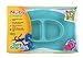 Nuby Sure Grip 100% Silicone Section Plate, Aqua