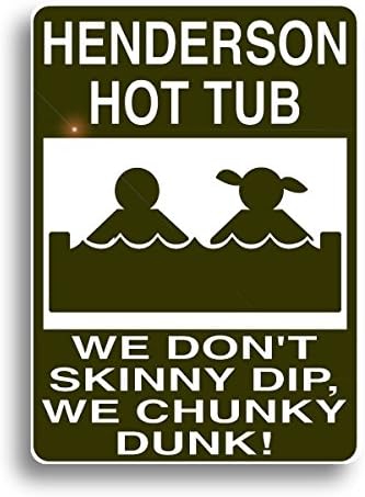Hot Tub Sign, Personalized for You.