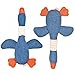 SHARLOVY Duck Dog Toy, Dog Stuffed Animals Chew Toy Dog Hunting Toys with Classic Mallard Duck Style Plush Squeaky Dog Toys Puppy Chew Toys for Small Medium Dogs 3 Value Pack