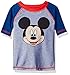 Disney Toddler Boys' Mickey Mouse Rashguard, Grey, 2T