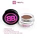 The Beauty Box Brow Sculpting Pomade, Smudge-Free, Waterproof Eyebrow Pomade, Fill and Texturize, 7 shades, 4g. (Soft Brown)