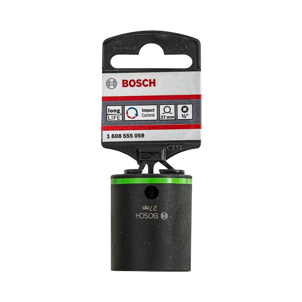 Bosch 1608555059 Sockets for Impact Wrenches and Internal Square Drive