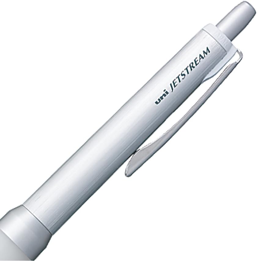 Uni AlphaGel Jetstream 0.7 mm Ball Point Pen, Silver Body, Black Ink (SXN1 4902778019610 eBay