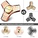 Fidget Spinner | Innoo Tech Hands Spinner Figit Spinner | Red Coppers | Spin 5-7 Minutes | Triangle Whirlwind | Rose Gold | ADD, ADHD Focus Anxiety Relief Toys