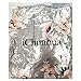 iChunhua Women's Comfy Stretch Floral Print Drawstring Palazzo Wide Leg Lounge Pants(L,Grey)