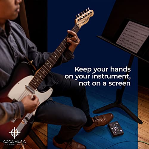 STOMP Bluetooth Page Turner & App Controller Foot Switch Pedal