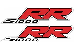 Awonderful Motorcycle S1000RR Fairing Decal Sticker for S1000RR 2009-2014 - Fairing Side Section Decal Sticker (Red)