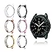 Compatible with Samsung Galaxy Watch 42mm case, Hagibis Soft TPU Slim Plated Scractch-Resist Cover All-Around Protective Bumper Shell for Galaxy Watch 42mm SM-R810 Smartwatch