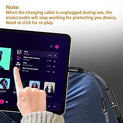 LAMSCAT USB C to 3.5mm Headphone Adapter and