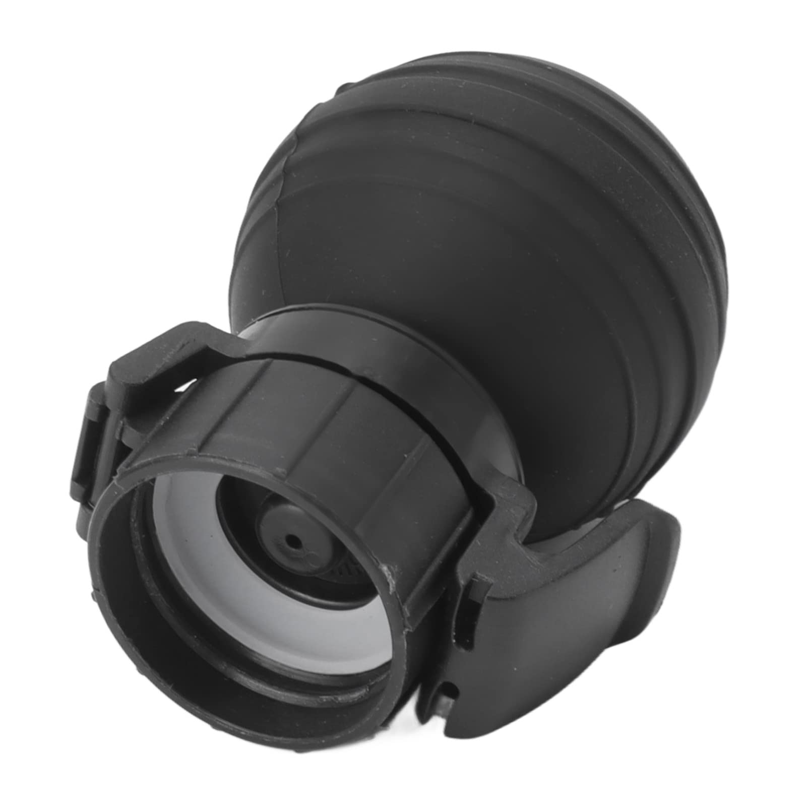 Pump Lid Soda Bottle Cap with Air Pump, Air Pump Lid Fizz Keeper Pump Cap Saver Stopper Lids Carbonated Beverage Air Pump Lid Leakproof Stopper (Black)