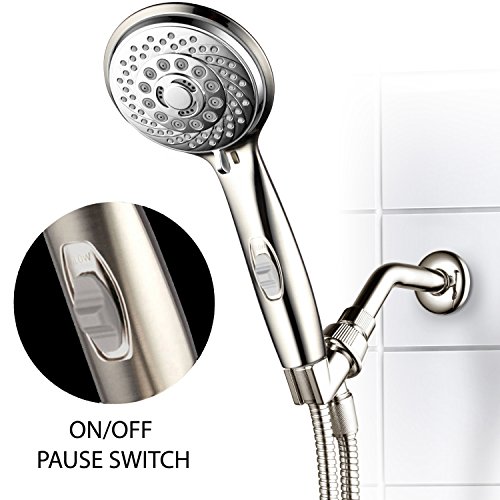 HotelSpa® 7Setting UltraLuxury Handheld ShowerHead with Patented On