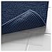 IKEA TOFTBO Microfiber Bath Mat - 35 x 24 | 1.25 Thick - Ultra Soft Super Absorbent Fast Dry (1, Dark Blue)