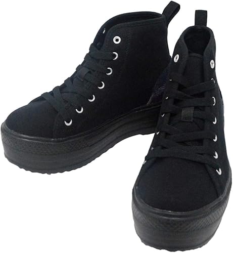 Amazon Peak John レディース 厚底スニーカー ハイカット モコモコ ボア Moon ツィード トートバッグ付き Peak John シューズ