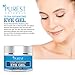 Purest Naturals Anti-Aging QV Eye Cream Gel for Dark Circles, Puffiness, Wrinkles, Fine Lines & Bags - Best Eye Gel for Under & Around Eyes